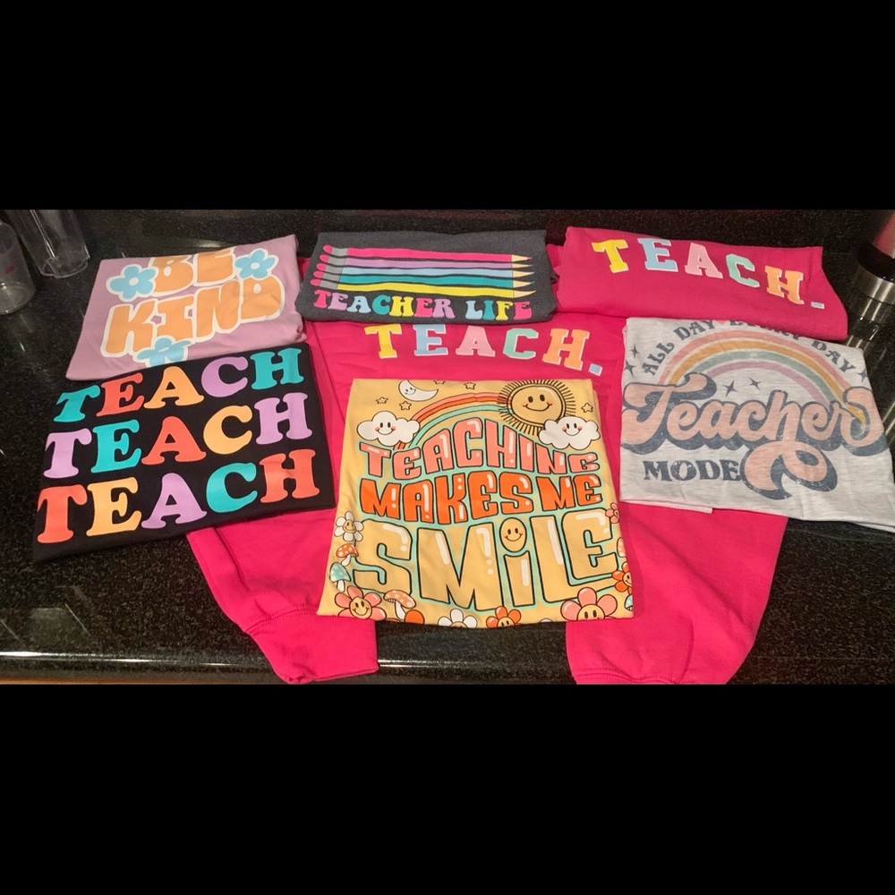 Teacher Tshirts (2 tees bundle) - Picture 4 of 8